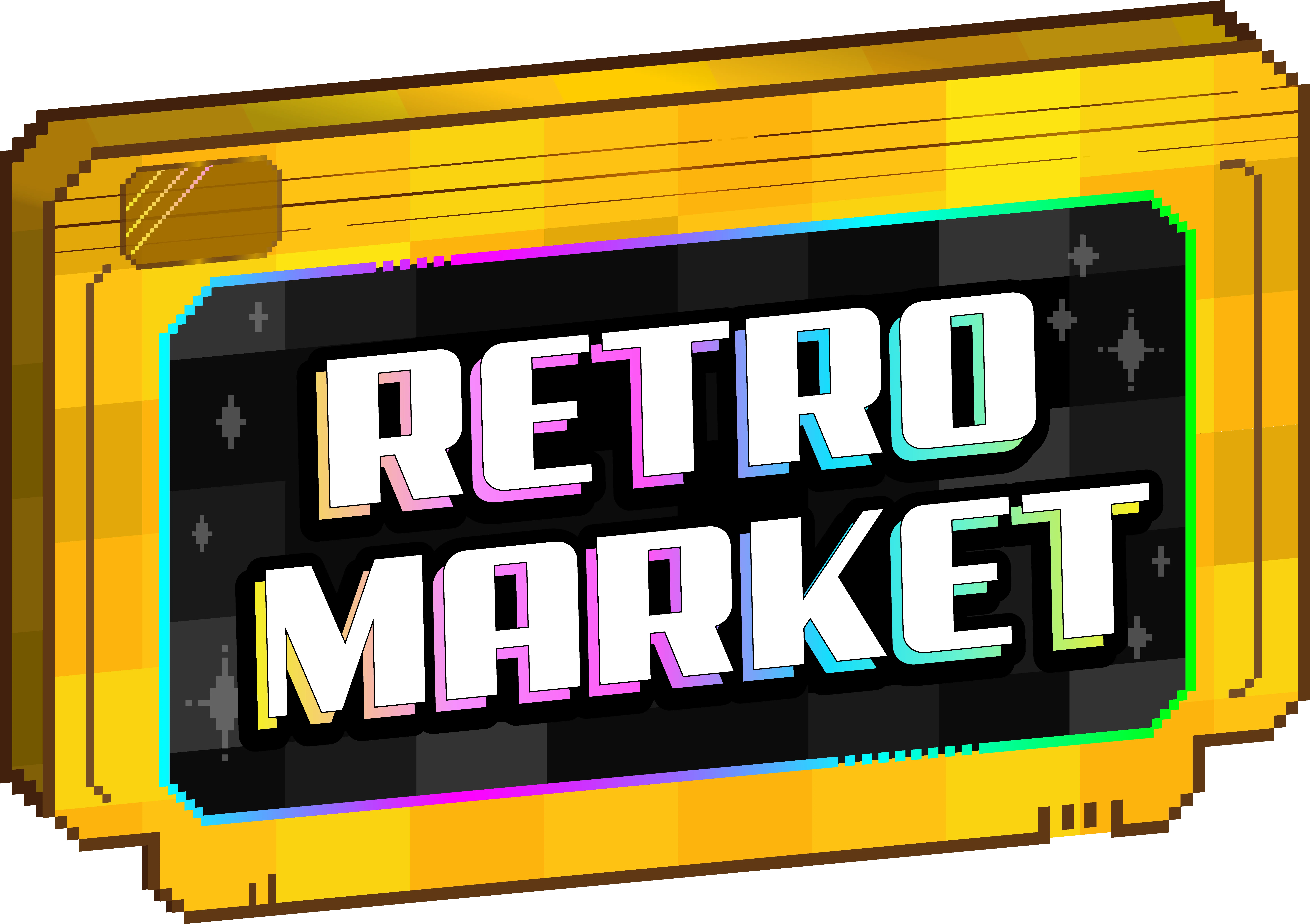 Logo Retro Market